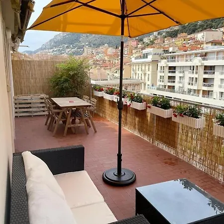 Superbe Frontiere Monaco Avec Climatisation Et Terrasse Au 5e Etage Avec Ascenseur Appartamento *