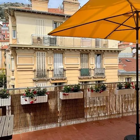Superbe Studio Frontiere Monaco Avec Climatisation Et Terrasse Au 5e Etage Avec Ascenseur Apartment *